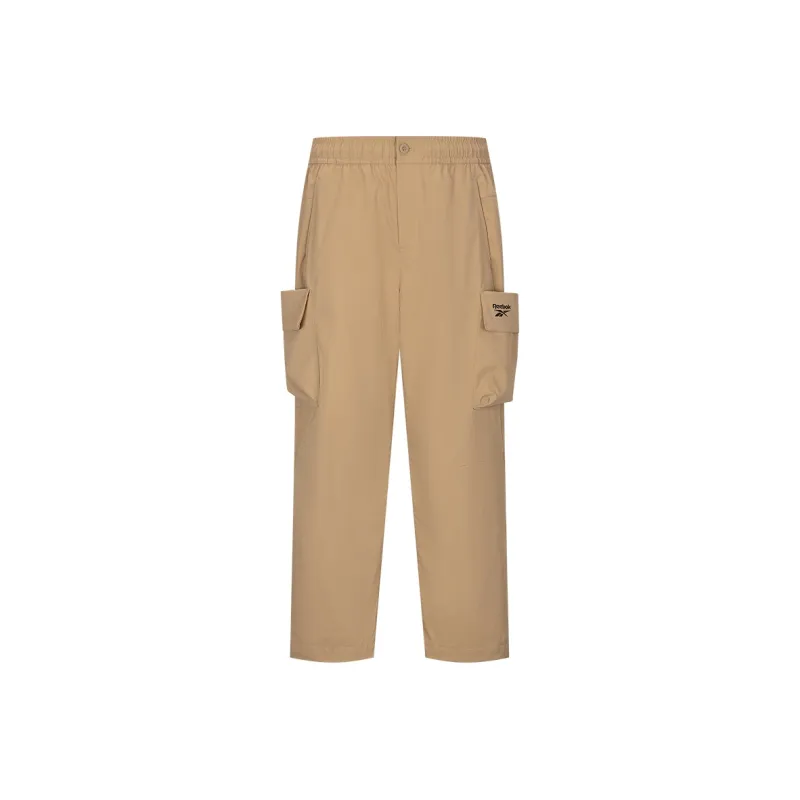 Reebok Casual Pants Unisex Yellow Khaki-0