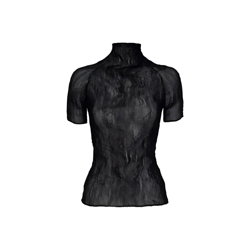 ISSEY MIYAKE T Shirts Women's Black-0