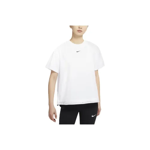 Nike SPORTSWEAR TECH PACK T Shirts Women's White
