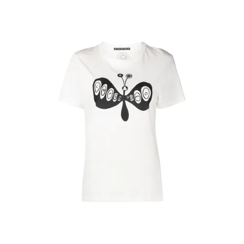 10 CORSO COMO Butterfly print Short sleeved T shirt