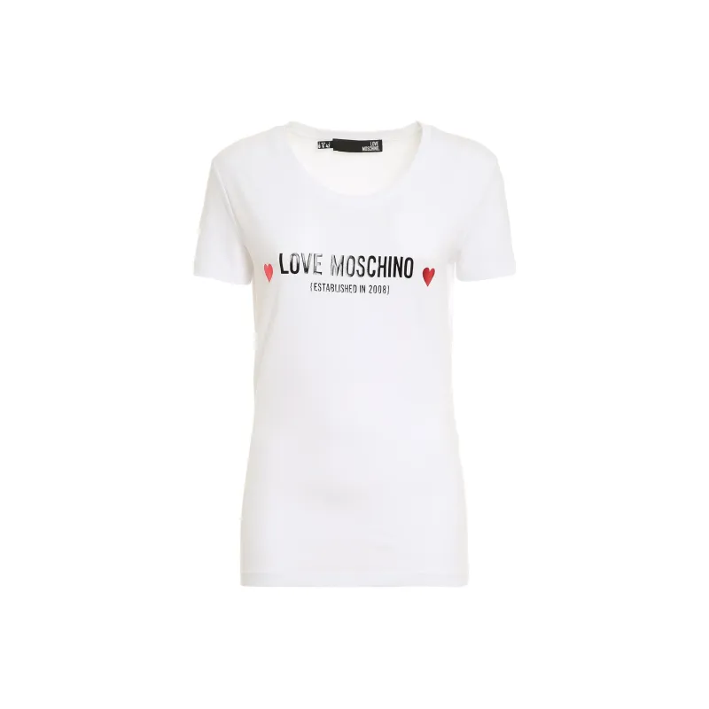 LOVE MOSCHINO T Shirts Women's White-0