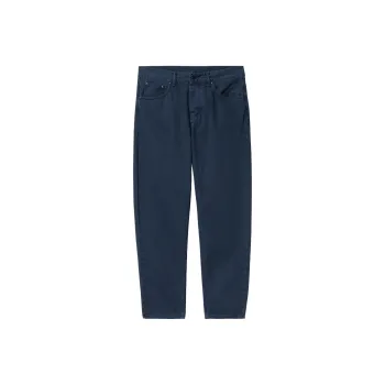 Carhartt WIP Newel Casual Pants Men Marine Blue