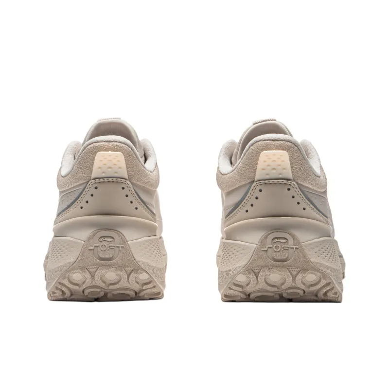 LiNing SOFT PLUS SHIELD Abrasion Resistant Slip Resistant Low Top Casual Shoes Women's Oat Gray-3