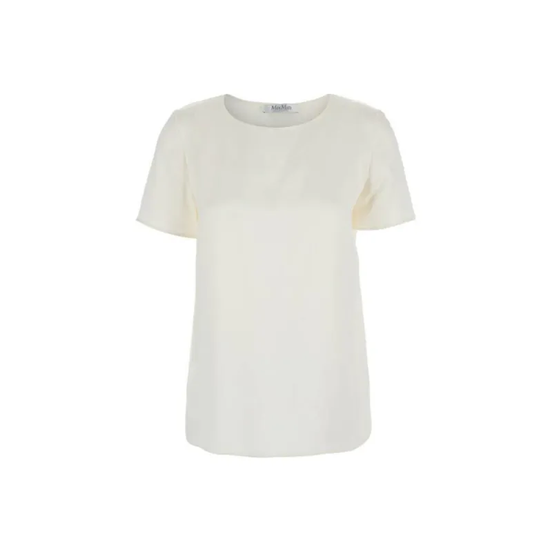 MaxMara T Shirts Women's White-0