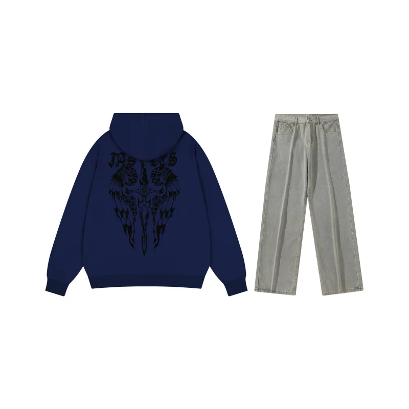 Jaslcs Sweatshirt Sets Unisex-11