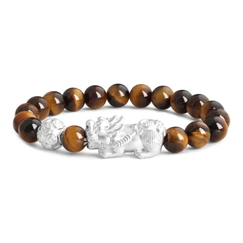 Zheng Baifu Tiger's Eye Stone Jade Bracelets Unisex