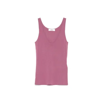 Chloé Crewneck Knit Tank Top