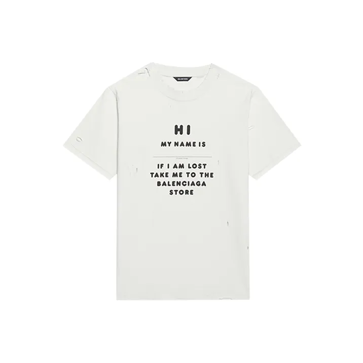 Balenciaga FW21 T Shirt Women's White-0