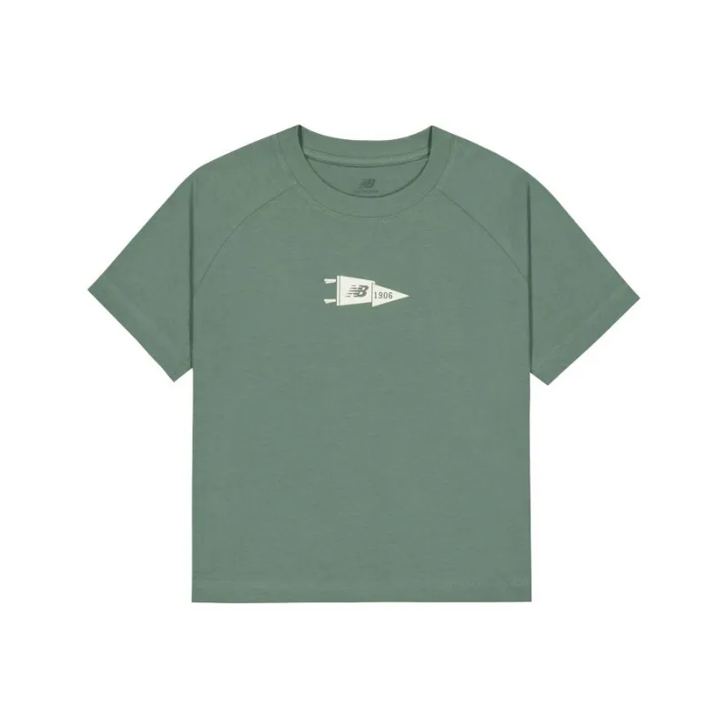 New Balance 1906 Raglan Sleeve T Shirt Women's Green-0