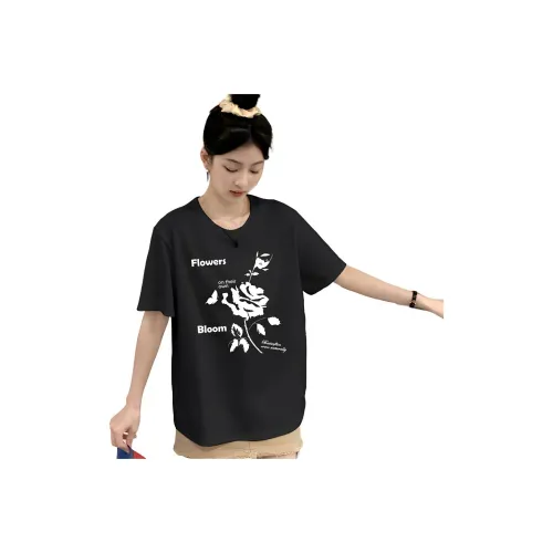 Tonlion T-Shirts Women's Black