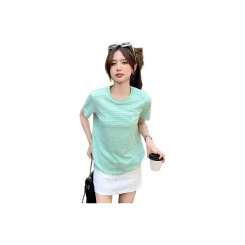 Tonlion T Shirt Women's Mint Green