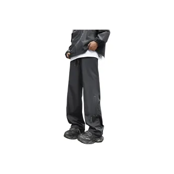 DJ.SPIRIT Casual Pants Unisex Black