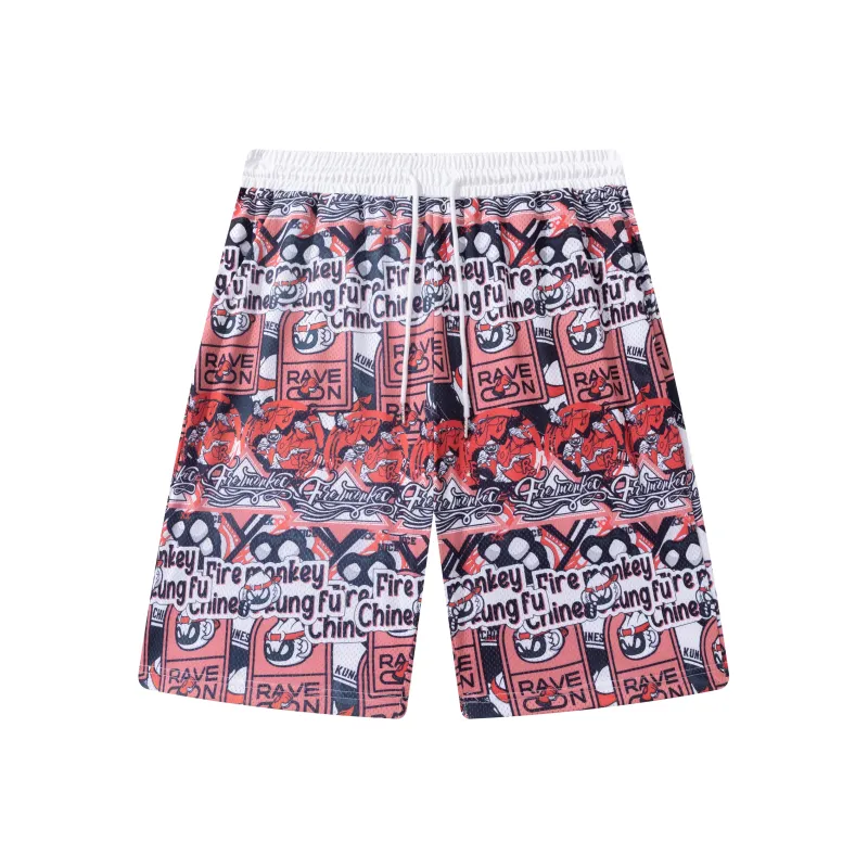 FireMonkey Basketball Shorts Unisex-0
