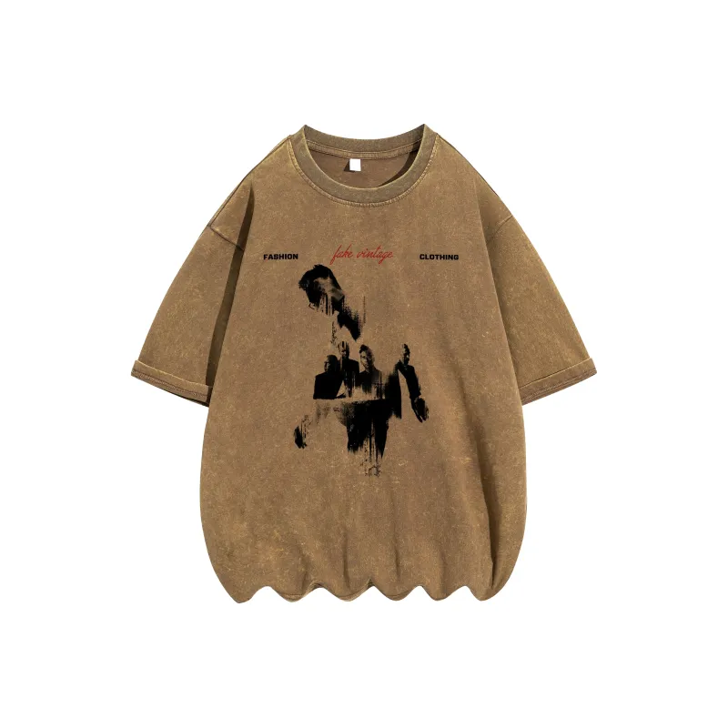 FAKE VINTAGE T Shirts Unisex-6