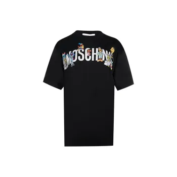 MOSCHINO x SESAME STREET T Shirt Women's Black
