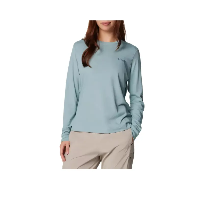 Columbia PFG Uncharted T-Shirt Women's Blue-0