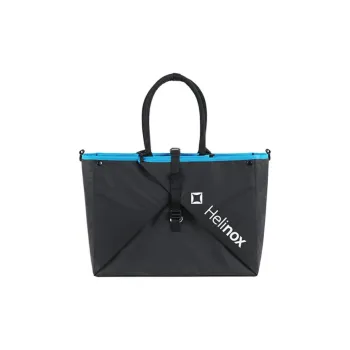 HELINOX Label Tote Bag, Shopping Bag, Handbag Unisex Black