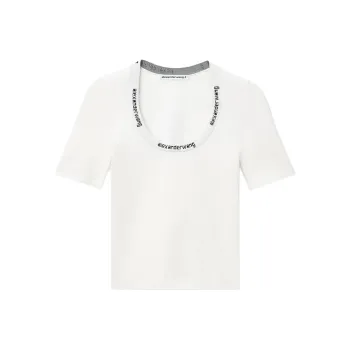 Alexander Wang T Shirts Women's White