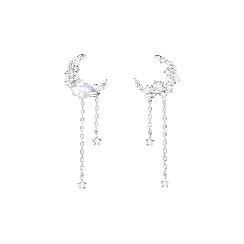 OGDAID S925 Silver Earrings Women's-0