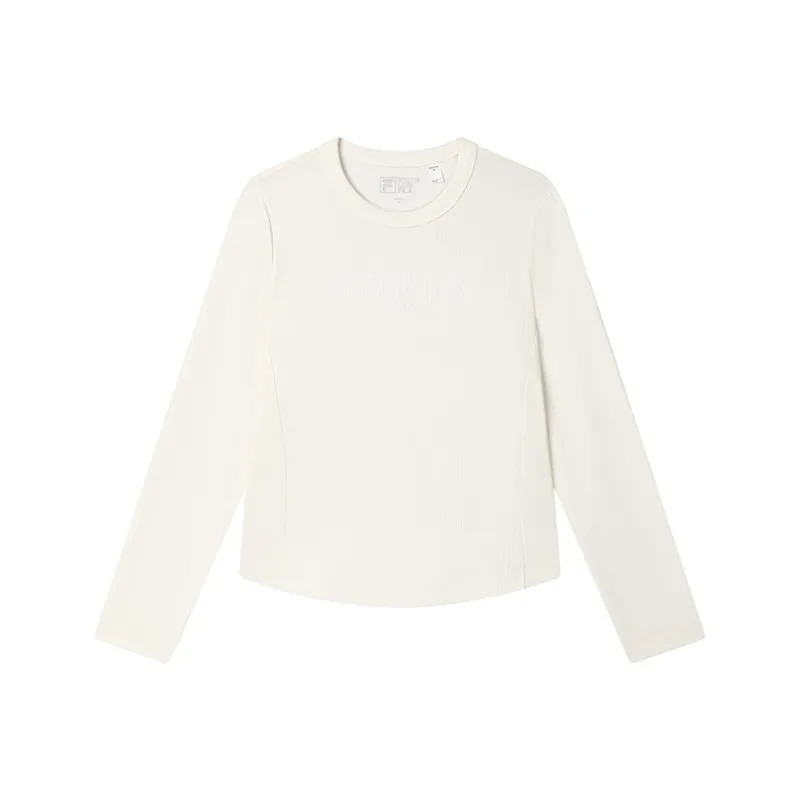 FILA T Shirt Women's Mist Lotus White-0