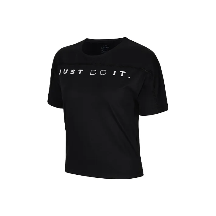 Nike Dri Fit T Shirts Women's Black-0