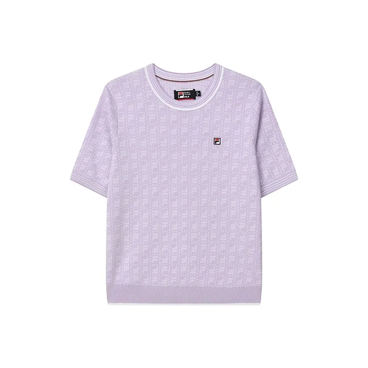 FILA T Shirt Women's Blossom Pink Purple-0