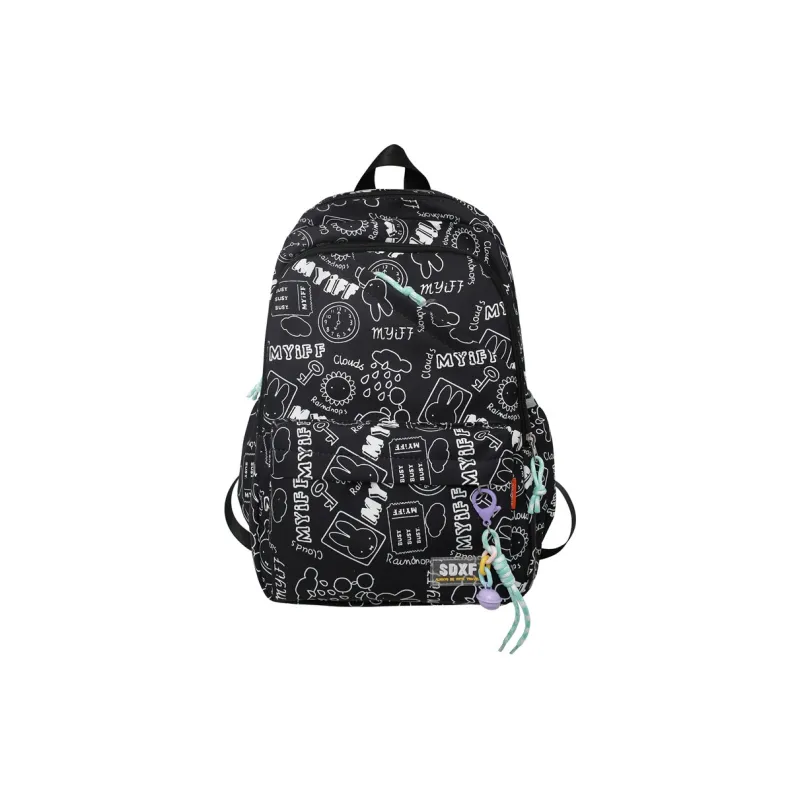 ZOGA Nylon Backpack Unisex Multicolor-2