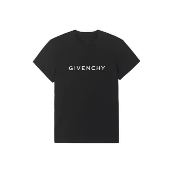 Givenchy Fitted Short Sleeve T Shirt 'Black'