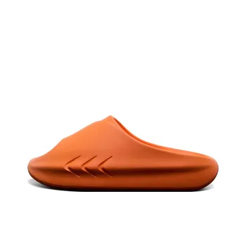 RIGORER EVA Cushioning Antibacterial Slip Resistant One Piece Molded, Slide Slippers Unisex Orange