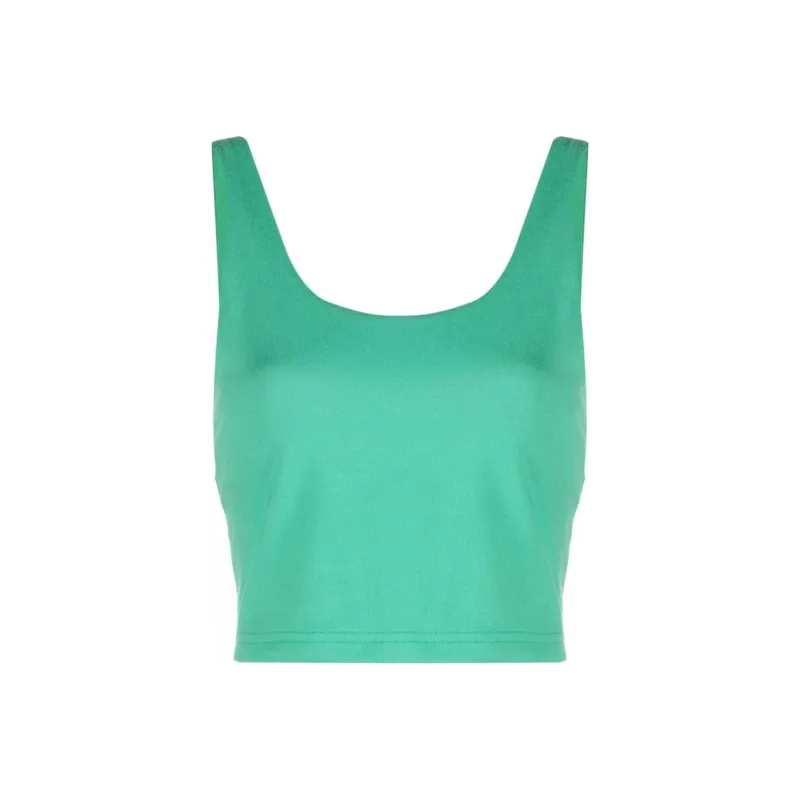 Ralph Lauren Scoop neck Cropped Tank Top-0