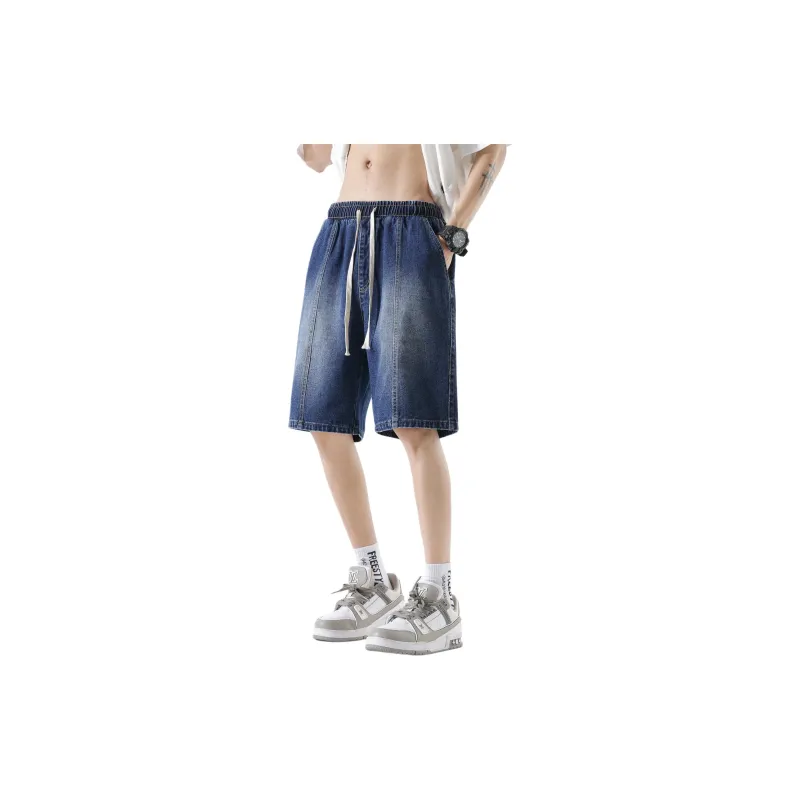 Lightning X Storm Denim Shorts Unisex-15