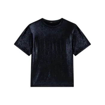 Maje Lamé T shirt