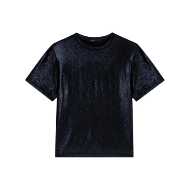 Maje Lamé T shirt-0