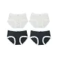 2 Pack Milk White+2 Pack Dark Gray