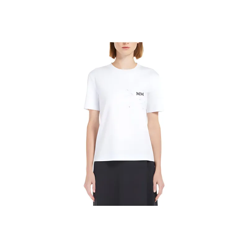 MaxMara T-Shirts Women's White-0