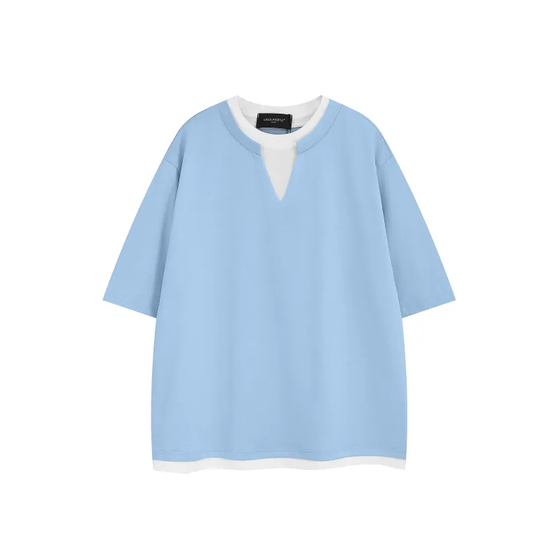 CUWU Drop Shoulder Sleeve T Shirt Unisex-0