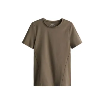 H&M T Shirts Women's Dark Beige