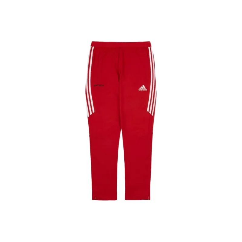 Adidas Clothing Sports Pants Men's Red-0