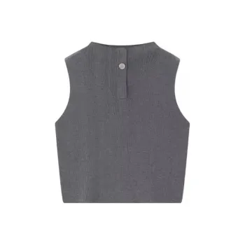 VIKTORIACHAN Tank Tops Women's Gray