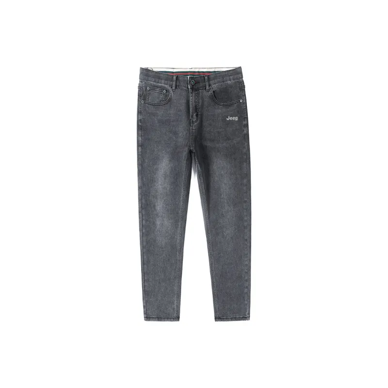 Jeep Jeans Men Black Gray-0