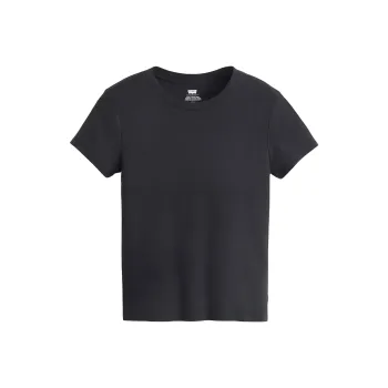 Levis T Shirts Women's Black