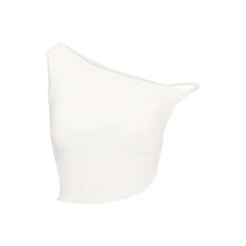 SKIMS COTTON TWIST CROPPED TOP Tank Tops Women's MARBLE/Marble