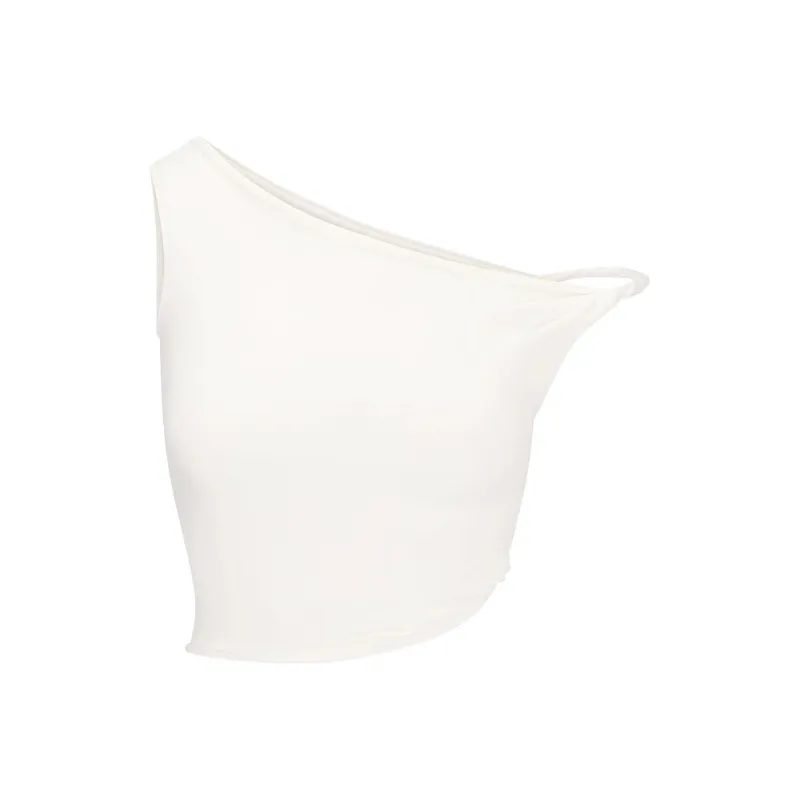 SKIMS COTTON TWIST CROPPED TOP Tank Tops Women's MARBLE/Marble-0
