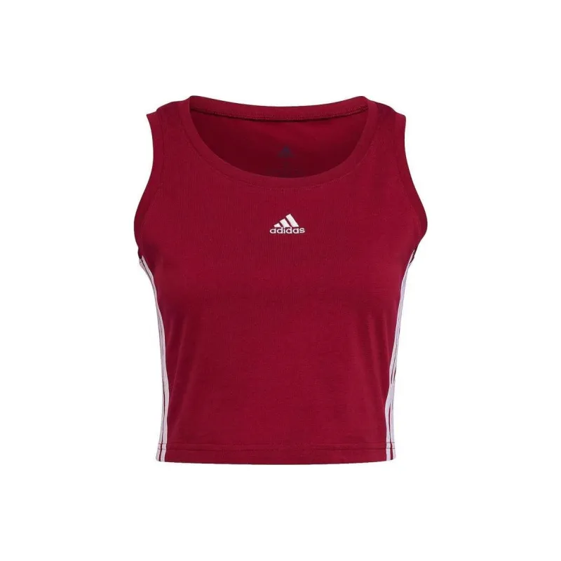 Adidas Clothing Tank Tops Women's Red-0