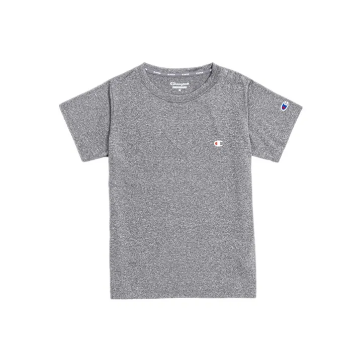 Champion Set in Sleeve T Shirt Women's Gray Japan Version-0