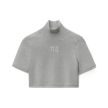 Alexander Wang Crop Tops Women's Gray
