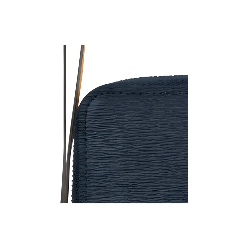 LONGCHAMP Le Pliage City Coated Canvas With Leather Wallet Women's Marine Blue-2