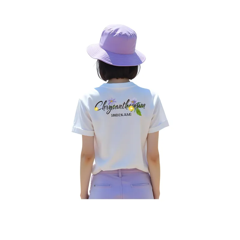 Flowers In Water Regular T Shirt Unisex-3