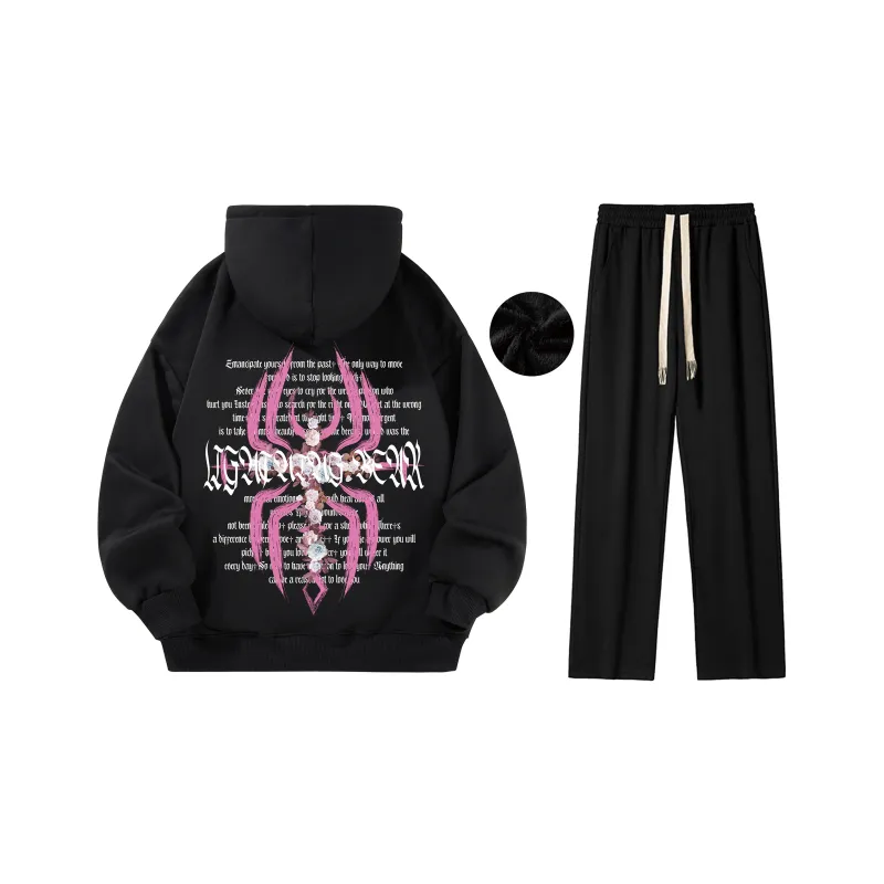 LIGHTNING BEAR Sweatshirt Sets Unisex-0