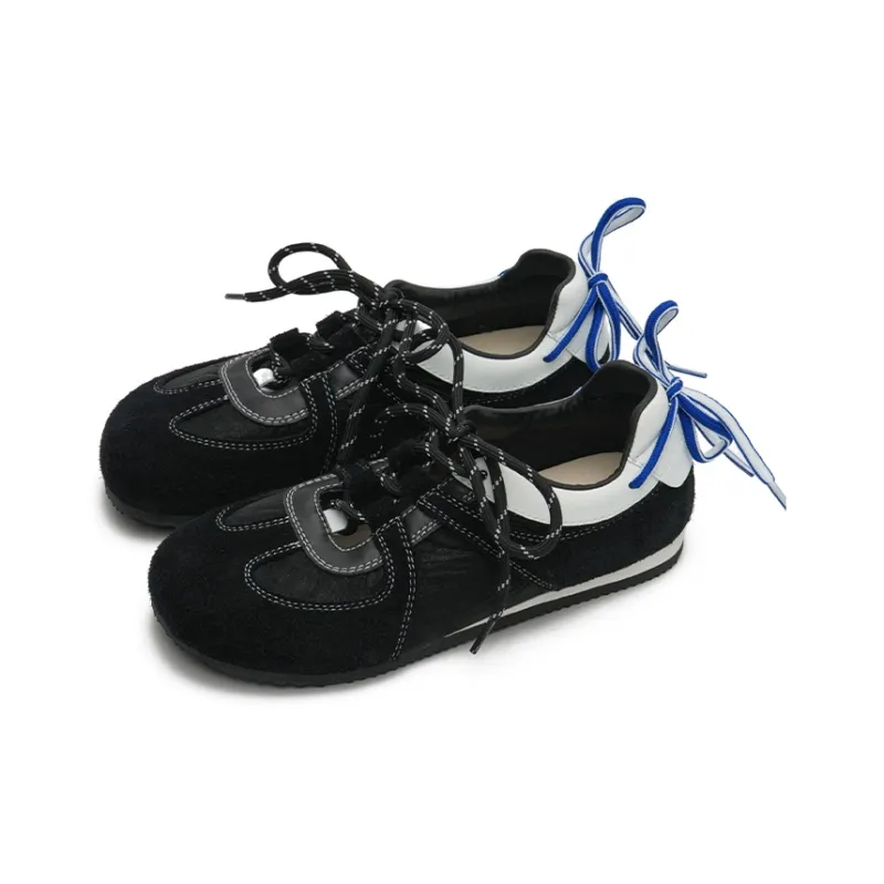 MASOOMAKE German Army Trainers Breathable And Lightweight Low Top Casual Shoes Women's-10